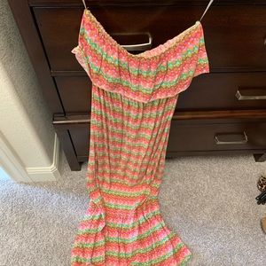 Women’s Strapless Maxi Dress